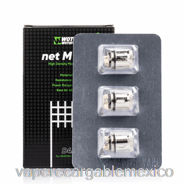 Bobinas De Repuesto Vape Recargable Wotofo Nexmini Bobinas De Malla Neta 0.2ohm D42